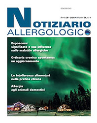 notiziario allergologico vol. 38 n.2 cover