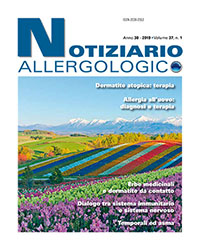 notiziario allergologico vol 37 1 cover